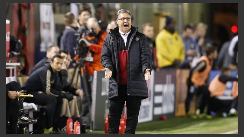 El equipo del Tata no encontró su mejor forma.