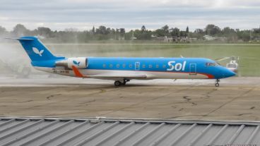 Uno de los aviones que compró la empresa española.