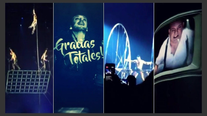 Con gran despliegue visual, escénico y sonoro estrenó 