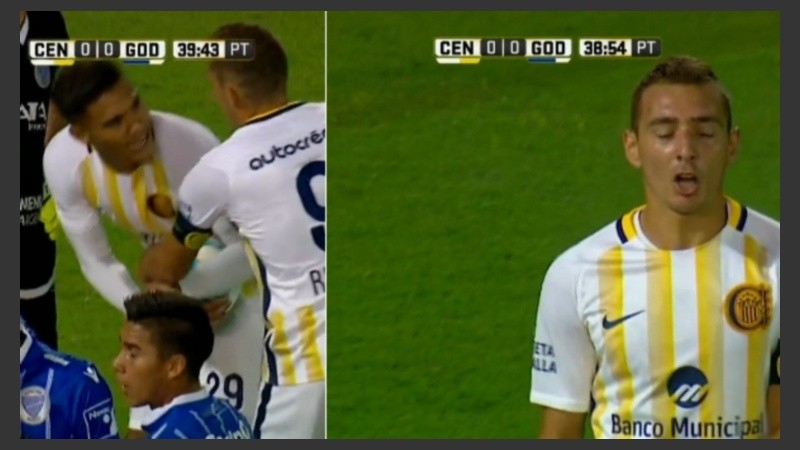 La discusión entre los atacantes.