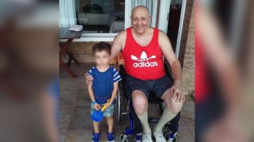 Daniel está en silla de ruedas desde hace 11 años.