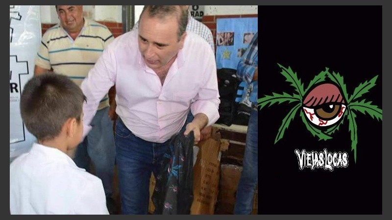 El intendente, la mochila y el ojo loco de Pity Álvarez.