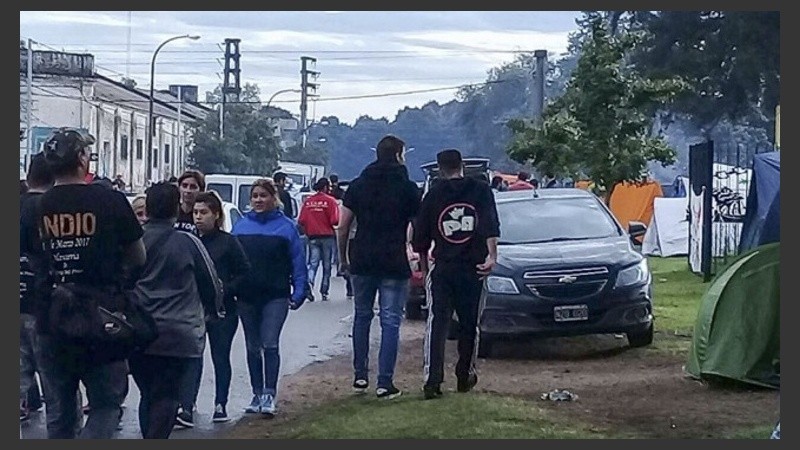 Este martes siguieron los rastrillajes en la ciudad de Olavarría.
