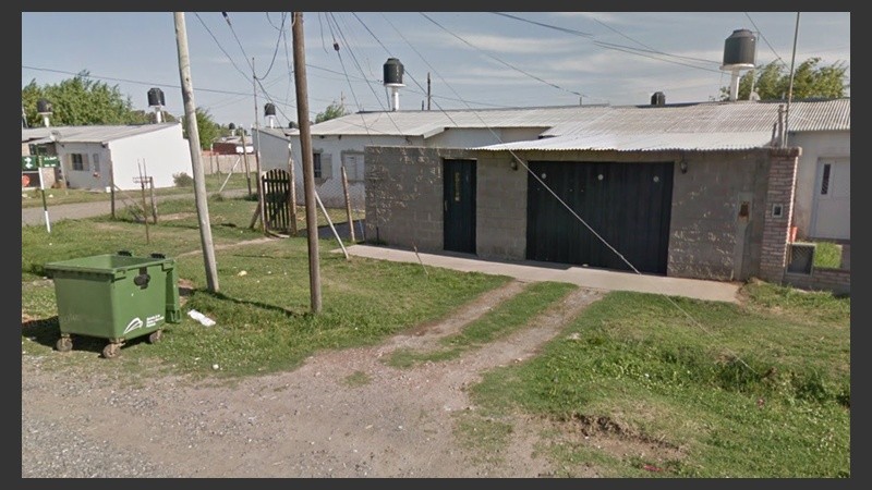 El lugar donde ocurrió el crimen.