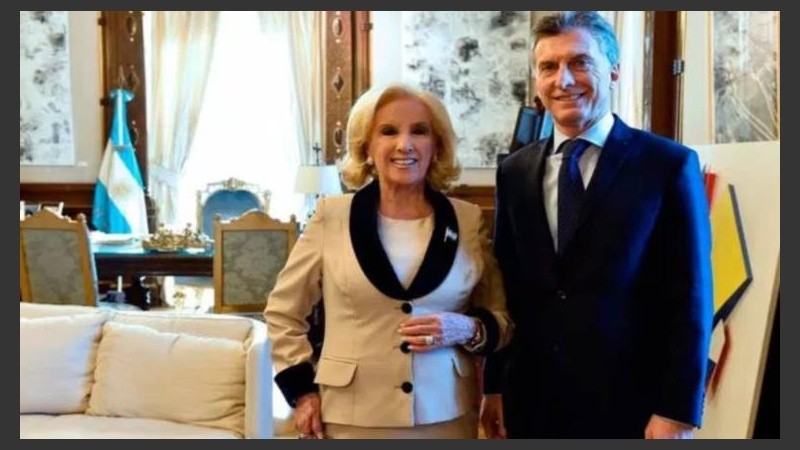 La última vez que Mirtha Legrand y Mauricio Macri compartieron un programa fue en diciembre de 2015, tras la asunción como Jefe de Estado.