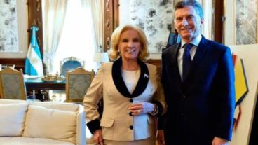 La última vez que Mirtha Legrand y Mauricio Macri compartieron un programa fue en diciembre de 2015, tras la asunción como Jefe de Estado.
