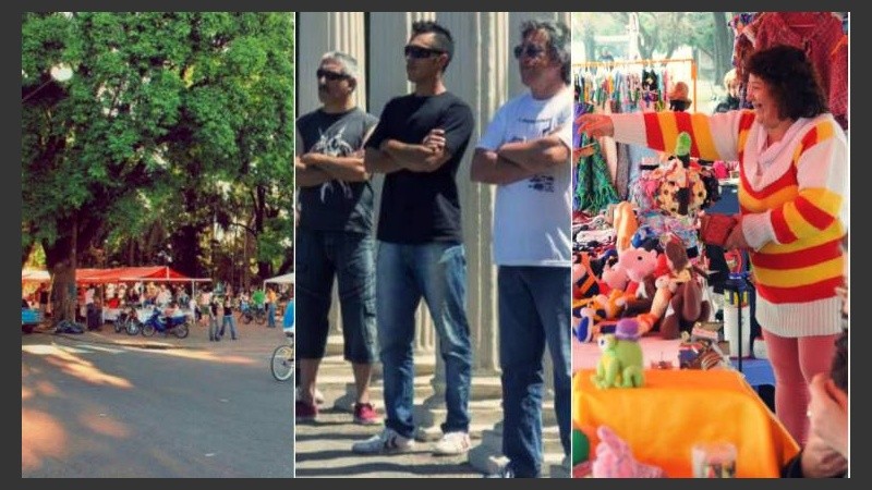 La feria de las Cuatro Plazas es un espacio de encuentro entre vecinos y emprendedores de la Economía socia.