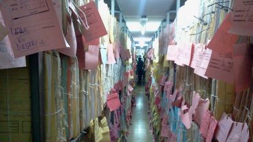 El archivo de los Tribunales provinciales de Rosario.