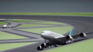 Las pistas de 360 grados colaboran con la descongestión del tráfico aéreo.