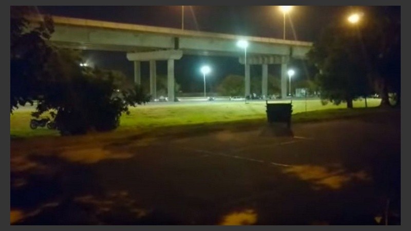 Picadas en la zona del puente,.