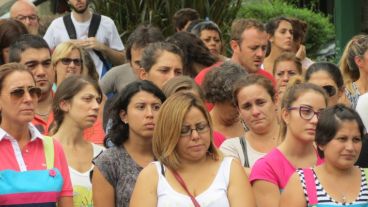Imágenes de la marcha a un mes de la tragedia en la ruta 33.