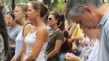 Imágenes de la marcha a un mes de la tragedia en la ruta 33.