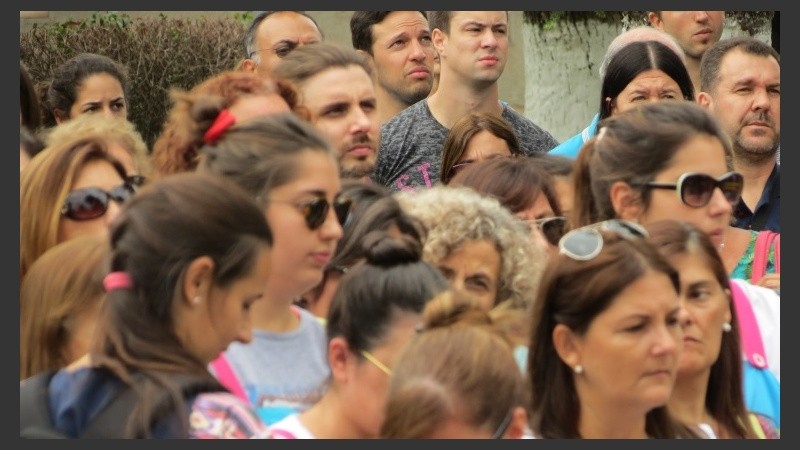 Imágenes de la marcha a un mes de la tragedia en la ruta 33. 