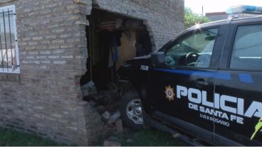 Los escombros cayeron sobre la cama y una beba se salvó de milagro.