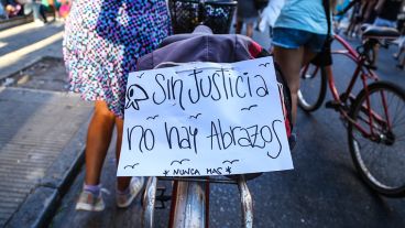 Uno de los carteles visto en la movilización.