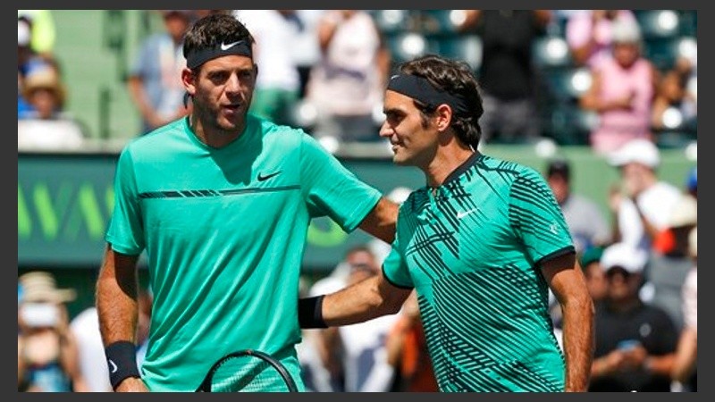 Roger y Juan Martín se verán las caras en el US Open. 