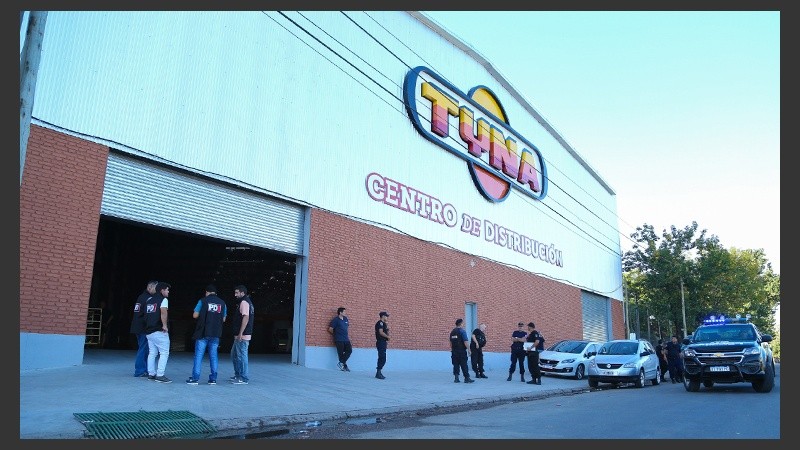 Un gran operativo de seguridad en el frente de Tyna.