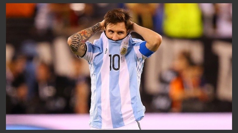 Messi solo podrá jugar el último partido de la eliminatoria. 