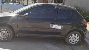 En el interior del auto encontraron en el 2014 un revólver, una picana, chalecos antibalas, cintas de embalar y precintos plásticos.