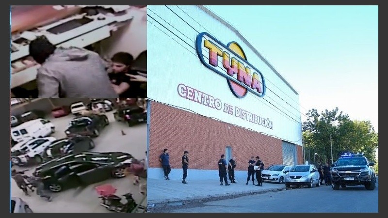 La distribuidora de zona oeste fue asaltada la tarde de este lunes.