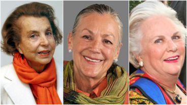 Bettencourt, Walton y Mars, las tres mujeres más ricas del mundo.