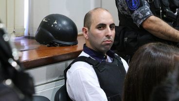 Bassi durante la lectura del fallo.