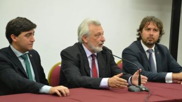 Silberstein hizo los anuncios con el subsecretario de Asuntos Penales y el subsecretario de Asuntos Registrales.