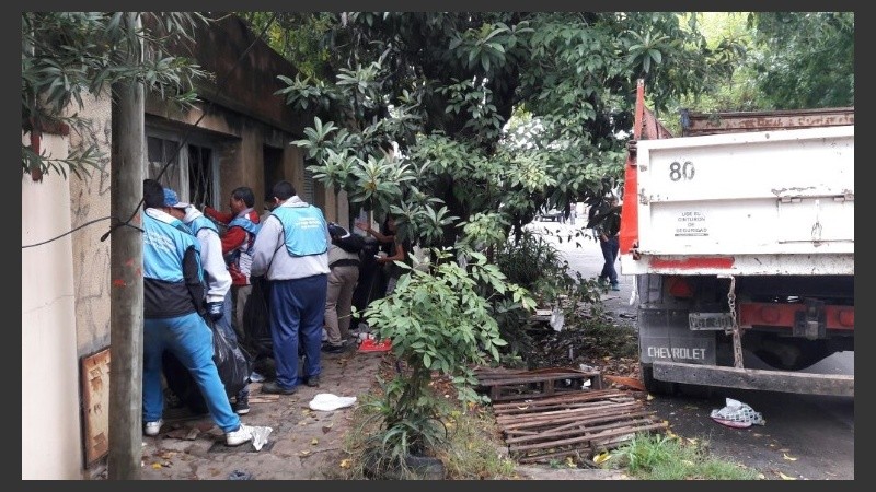 El operativo es en Dorrego al 5500.