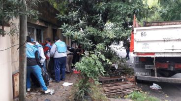 El operativo es en Dorrego al 5500.