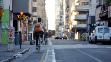 El centro, con casi nula actividad.