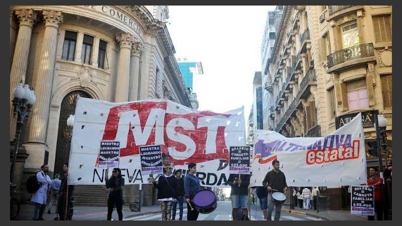 El centro, casi sin movimiento.