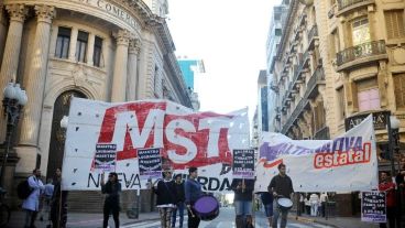 El centro, casi sin movimiento.