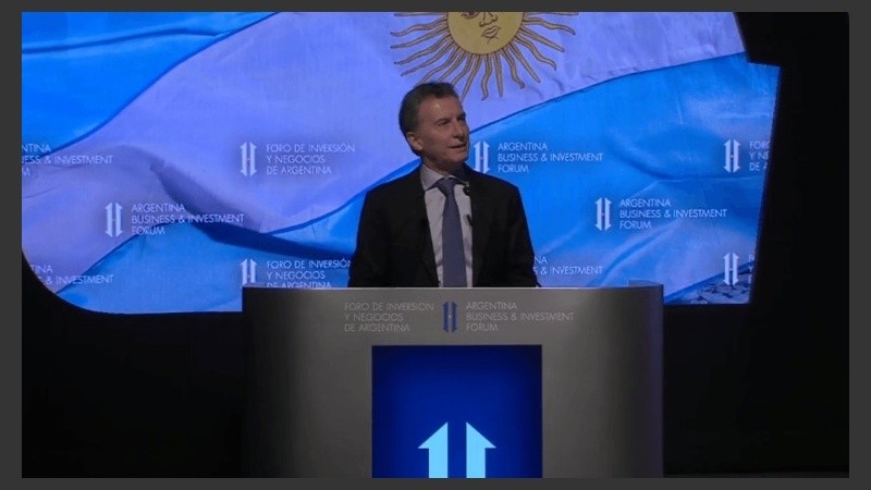 Macri resaltó la política económica impulsada por Cambiemos. 