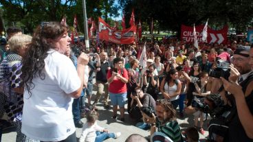 Familiares repudiaron el fallo del Tribunal hacia los policías.