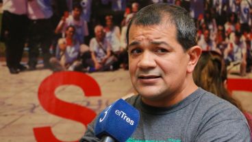 Martín Lucero, dirigente de Sadop.