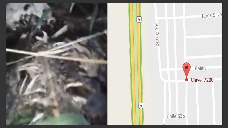 Los restos fueron encontrados el lunes a la noche. 