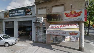 La carnicería de Entre Ríos y Viamonte.