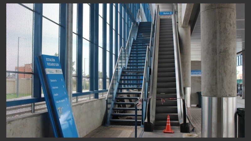 Fein se refirió al estado de la estación Rosario Sur. 