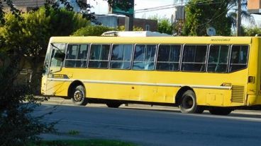 El 35/9 que presta servicio a Zavalla.