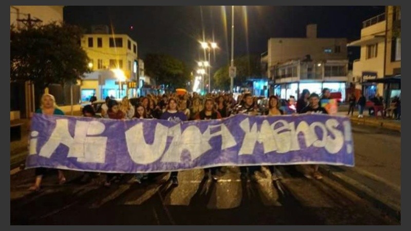 Una de las tantas concentraciones de este sábado. 