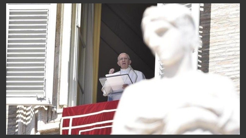 El Sumo Pontífice habló ante 40.000 fieles presentes en la Plaza San Pedro.