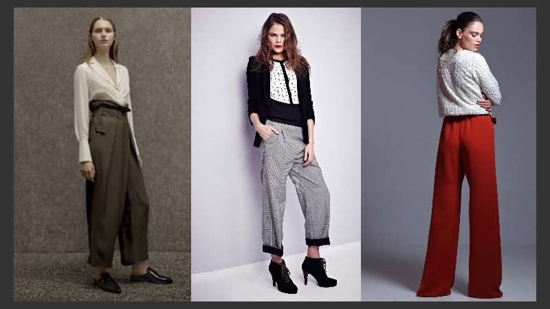 Si tenés un pantalón grande, sacalo del ropero y empezá a usarlo porque es lo último.