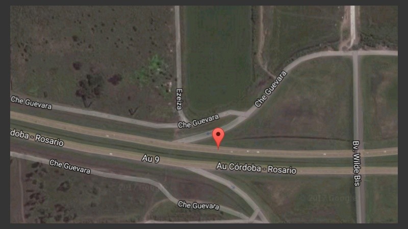 El hecho se produjo en el kilómetro 304 de la autopista.