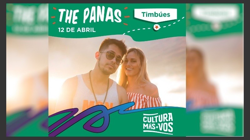 Con el show de The Panas, comienza Cultura Más Vos 2017.
