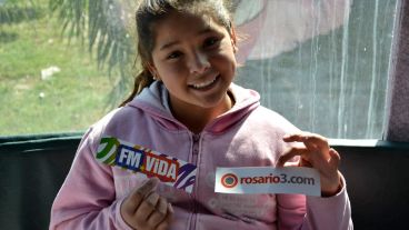 Las calcomanías que regala Cultura Más Vos.