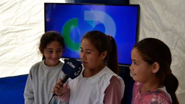 En Timbúes, se estrenó el nuevo estudio de televisión móvil.