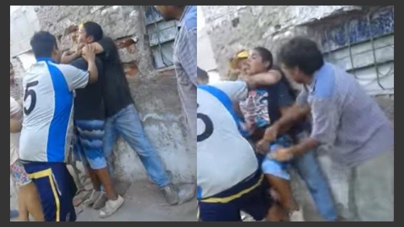 Imágenes del conmovedor video. 