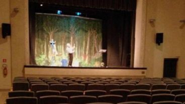 El actor a sala vacía.