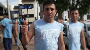 Balbo fue golpeado antes de caer al vacío.