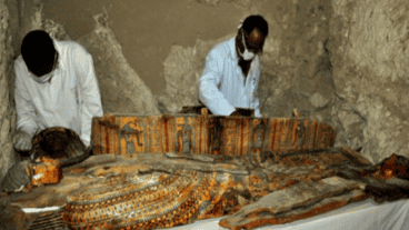 Encontraron ocho momias en perfecto estado de conservación.